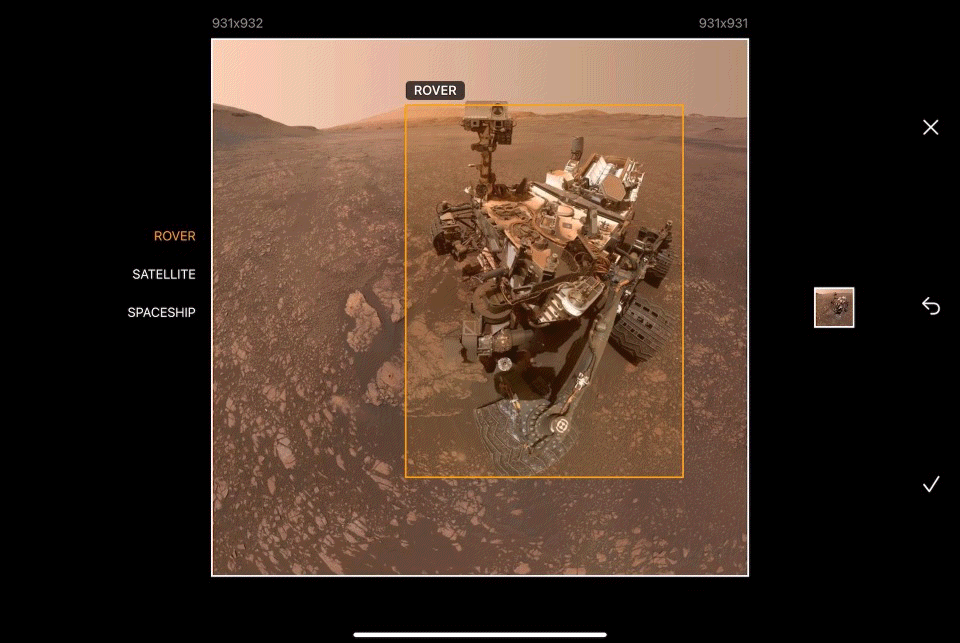 Zoom into image while annotating